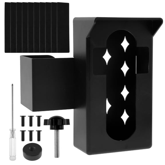 Video Doorbell Mount Anti Theft Doorbell Door Bracket No Drill Doorbell Mounting Bracket Multipurpose Doorbell Door Holder for Houses Apartments Rentals Dormitories