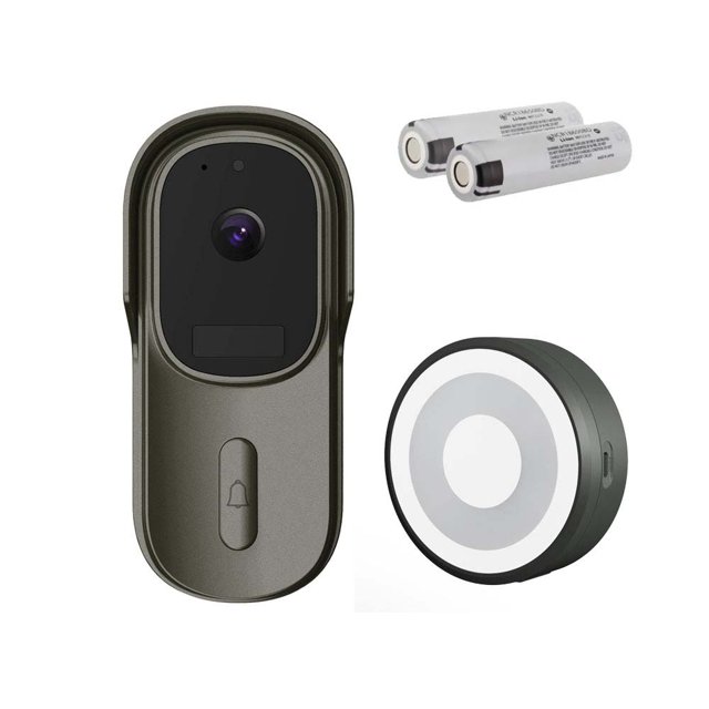 Video Doorbell WiFi Wireless Wired Door Bell 1224V AC/DC Battery