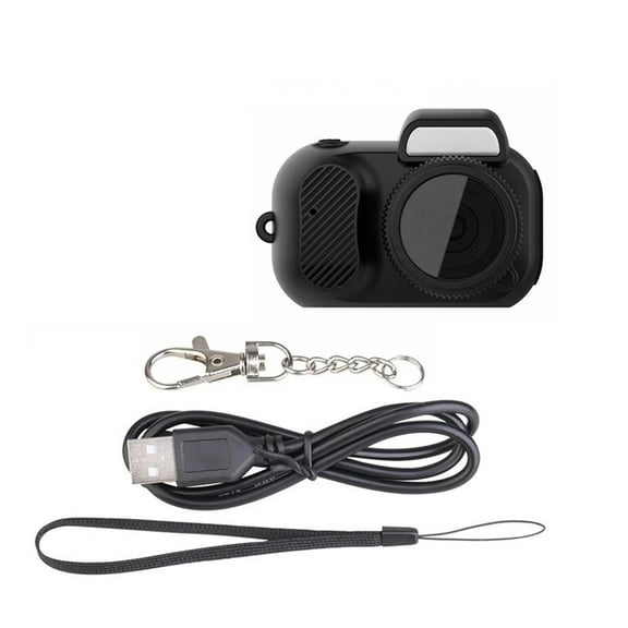 Video Ecorder with Mic Mini Dv Dvr Security Recorder Black Camera Equipment Mini Camera