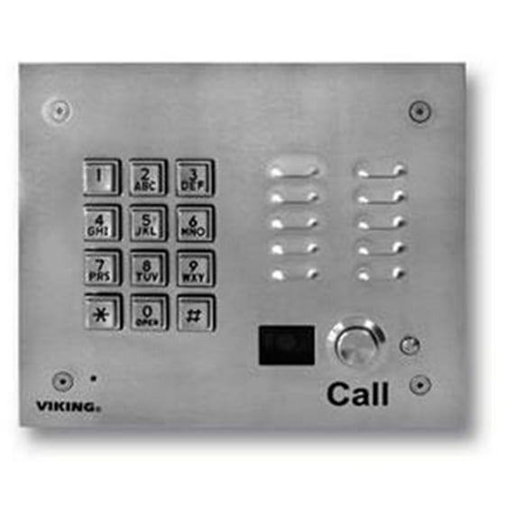 VIKING Stainless Steel Keypad and Color Camera