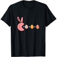 thumbnail image 1 of Video Game Bunny Eggs Easter Gamer Kids Boys Men Gaming T-Shirt, 1 of 4