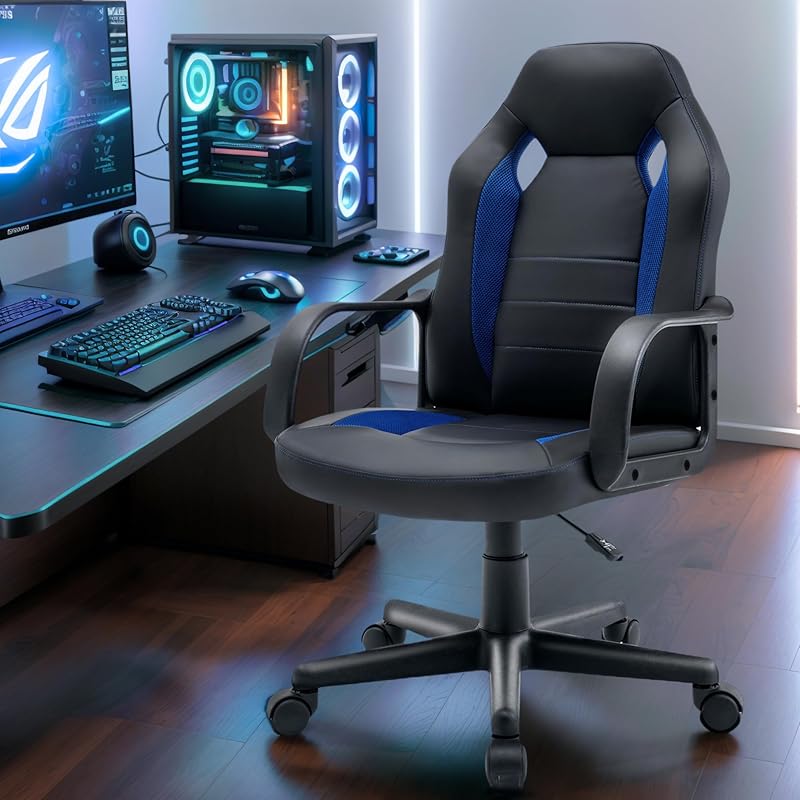 Video Game Chair Computer Gaming Racing Ergonomic for Teens Adults Kids ...