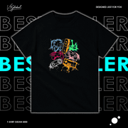 Video Game Console Controllers Retro 80's 90's Arcade Gamer Unisex T-Shirt, for men & women, up to size 5XL