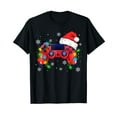 thumbnail image 1 of Video Game Controller Christmas Santa Hat Gamer Boys T-Shirt, 1 of 5