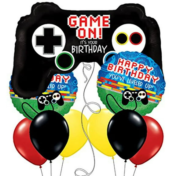 Video Game Controller Gaming Birthday Design Set of 9 [35020B09]