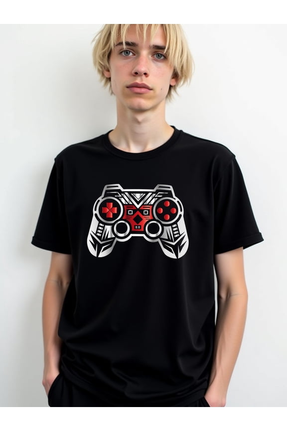 Video Game Controller Tee Mens t shirt black limited edition elegant Wearable year-round Unique Design Unisex Shirt Crewneck tshirts
