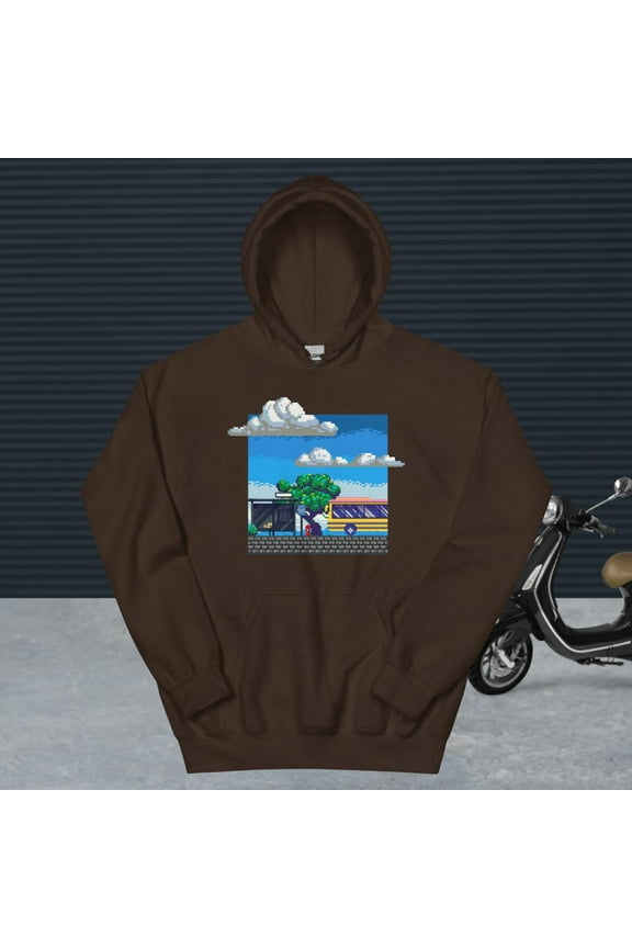 Video Game Hoodie (Dark Chocolate, S)