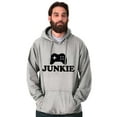 thumbnail image 1 of Video Game Junkie Gamer Nerdy Gaming Hoodie Sweatshirt Women Men Brisco Brands X, 1 of 6