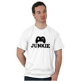 thumbnail image 1 of Video Game Junkie Gamer Nerdy Gaming Men's Graphic T Shirt Tees Brisco Brands X, 1 of 4