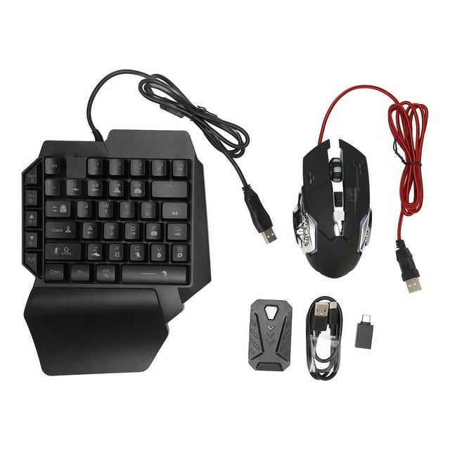 Video Game Keyboard and Mouse Converter RGB Keyboard and Mouse Adapter