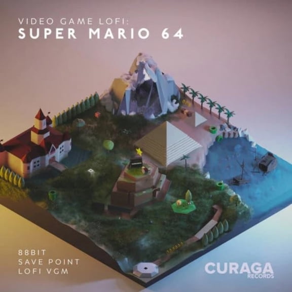 Video Game LoFi: Super Mario 64 - 88bit and Save Point (1xLP Vinyl Record)