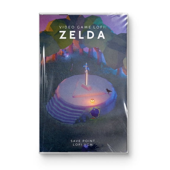 Video Game LoFi: Zelda - Save Point (Cassette Tape)