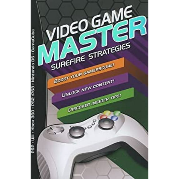 Pre-Owned Video Game Master: Surefire Strategies for PSP, Wii, Xbox 260, PS2, PS3, Nintendo DS and Gamecube. How to Boost your Gamerscore, Unlock New Content Discover Insider Tips Paperback