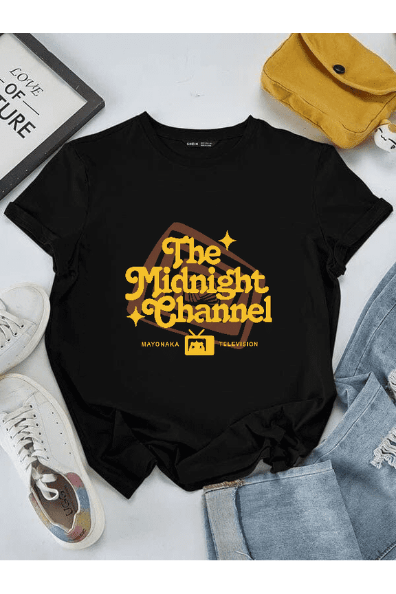 Video Game Persona 4 Midnight Channel Retro Gamer Fan Gift Unisex T-Shirt V15839 ,up to size 5XL