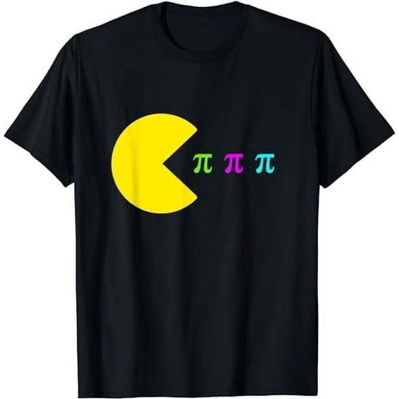 Video Game Pi Day Gamer Math Teacher Kids Boys Men Gaming T-Shirt