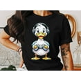 thumbnail image 1 of Video Game Player Gamer Cute Duck Gaming Gift for Men Women T-Shirt Video Game Gamer Birthday Holiday Presents Gifts Tshirt, 1 of 9