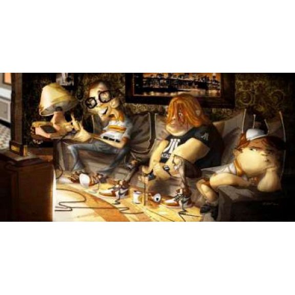 Video Game Poster Print by A. - Perez Alvez (10 x 20)