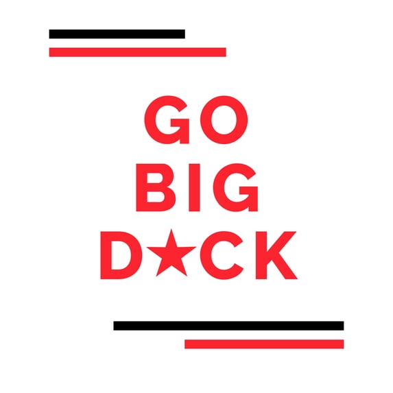 Video Game Quote Go Big D*ck Star Extra Large XL Wall Art Poster Print