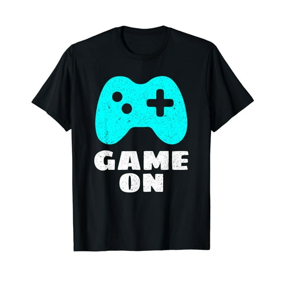 Video Gamer T-Shirt Game On Shirt Gift for Boys and Men T-Shirt