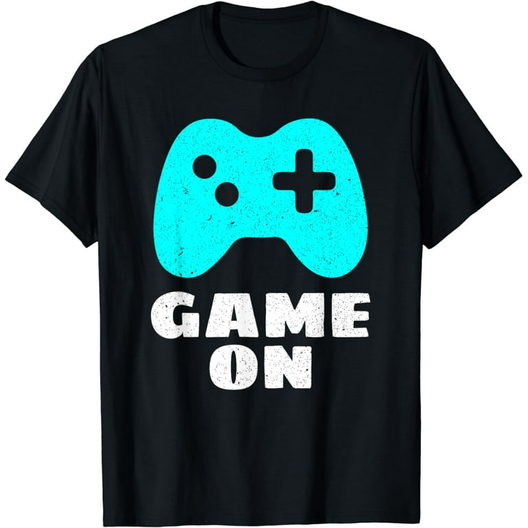 Video Gamer T-Shirt Game On Shirt Gift For Boys And Men Video Gamer T-Shirt Game On Shirt Gift For Boys And Men
