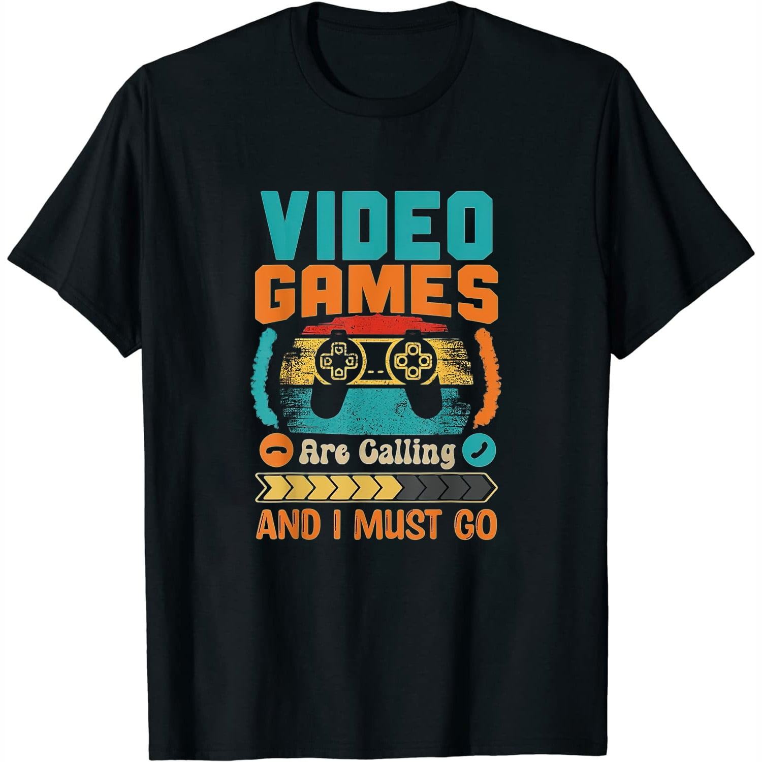 Video Games Are Calling And I Must Go Funny Gaming Gamer Tee Womens T ...
