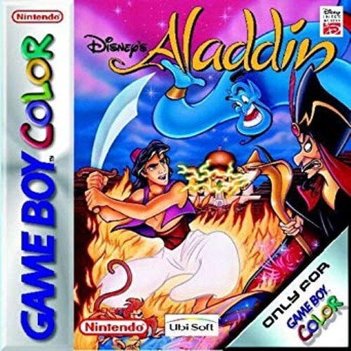 Video Games Cartridge Compatible for GB&GBC Handheld Console Aladdin