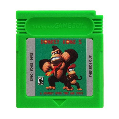 Video Games Cartridge Compatible for GB&GBC Handheld Console Donkey Kong 5