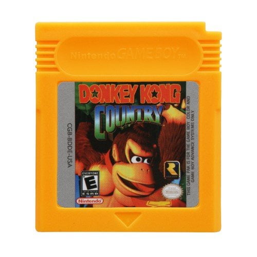 Video Games Cartridge Compatible for GB&GBC Handheld Console Donkey Kong Country