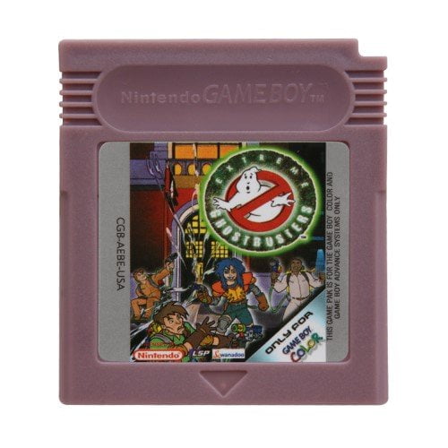 Video Games Cartridge Compatible for GB&GBC Handheld Console Extreme Ghostbusters