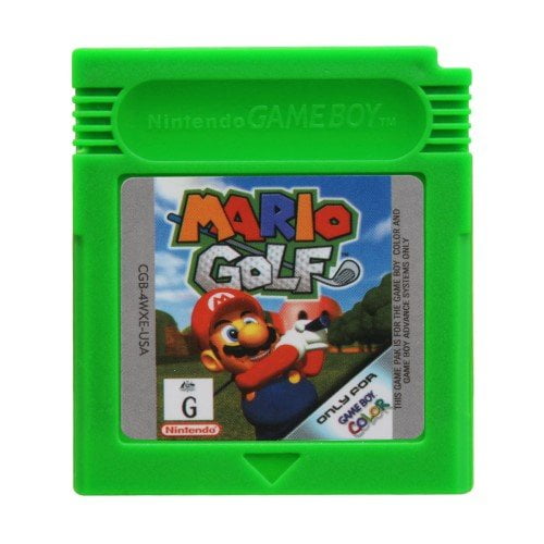 Video Games Cartridge Compatible for GB&GBC Handheld Console Mario Golf