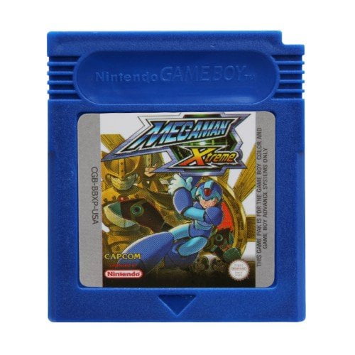 Video Games Cartridge Compatible for GB&GBC Handheld Console Mega Man Xtreme