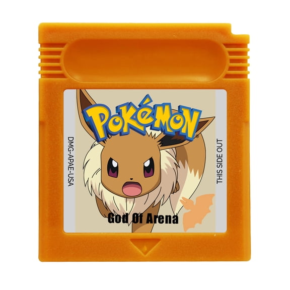 Video Games Cartridge Compatible for GB&GBC Handheld Console Pokemon God of Arena