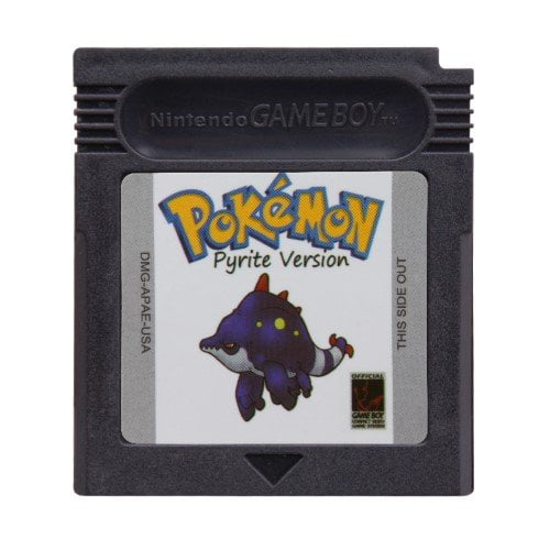 Video Games Cartridge Compatible for GB&GBC Handheld Console Pokemon Pyrite Version
