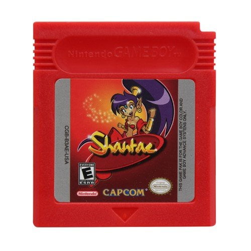 Video Games Cartridge Compatible for GB&GBC Handheld Console Shantae