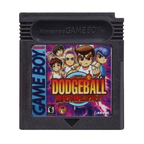 Video Games Cartridge Compatible for GB&GBC Handheld Console Super Dodgeball Brawlers