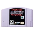 thumbnail image 1 of Video Games Compatible for the n64 console, replacement cartridge for ECW Hardcore Revolution NTSC, 1 of 1