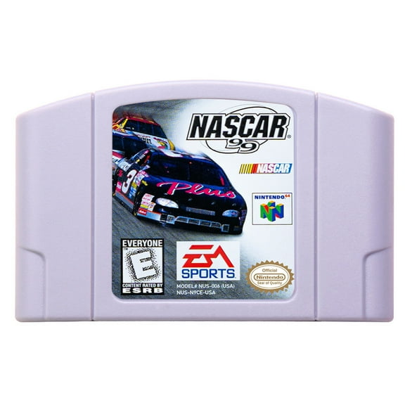Video Games Compatible for the n64 console, replacement cartridge for NASCAR 2000 NTSC
