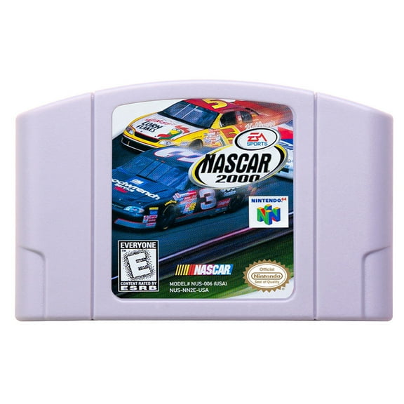Video Games Compatible for the n64 console, replacement cartridge for NASCAR 99 NTSC