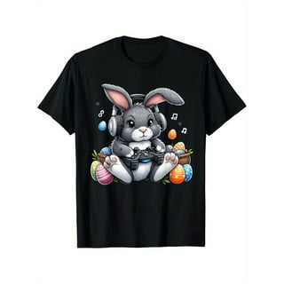 Easter Crew T Shirt With Dabbing Bunny, Unicorn, Chick Easter Crew T Shirt With Dabbing Bunny, Unicorn, Chick