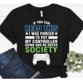 thumbnail image 1 of Video Games Gamer Boyfriend Girlfriend Dad Gift T-Shirt Unisex S-5XL Hot Trending Shirt, Vintage Birthday Gift, 1 of 3