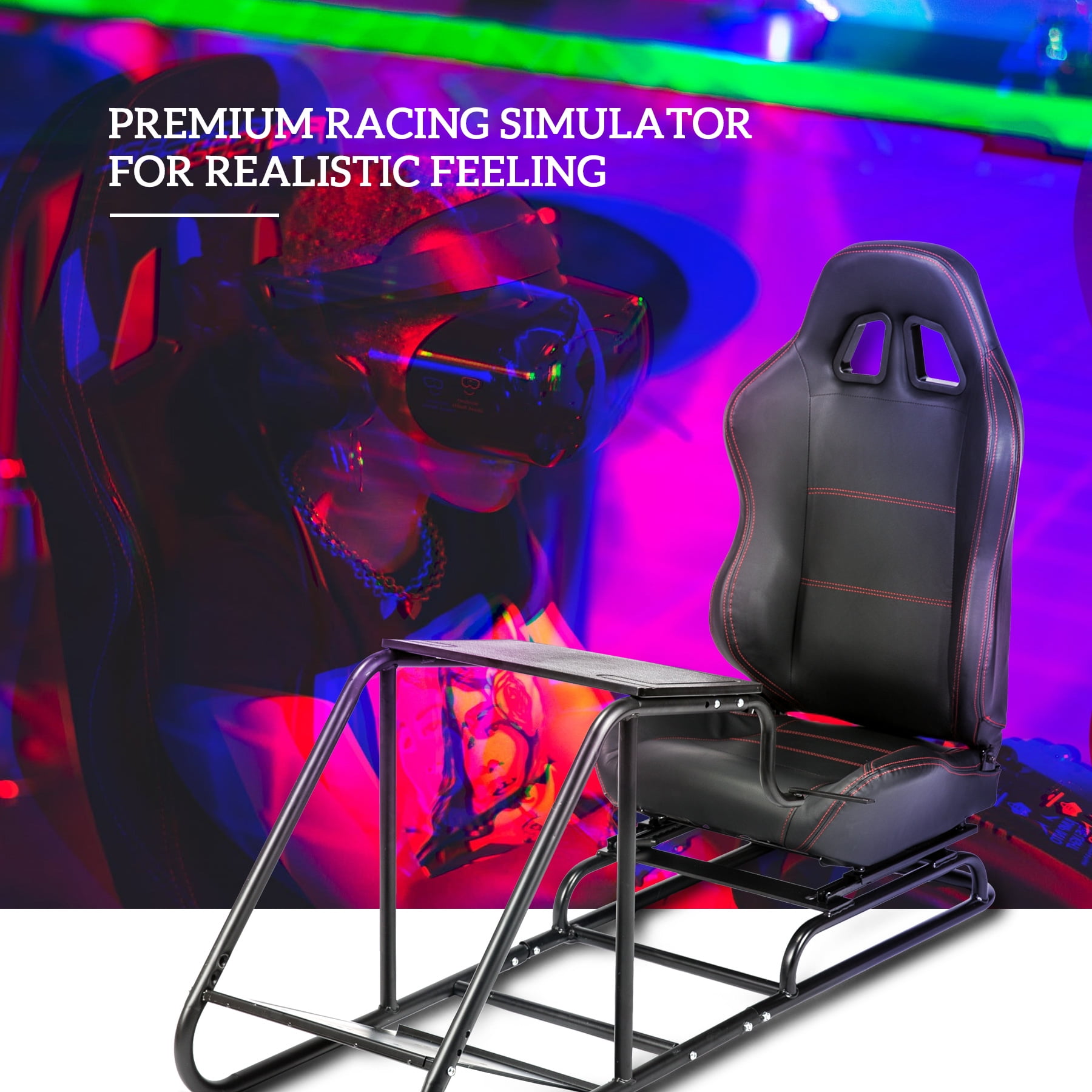 Fahrspielstuhl, Sim-Racing-Sitz und Rahmen, Xbox, PS, PC, Gaming