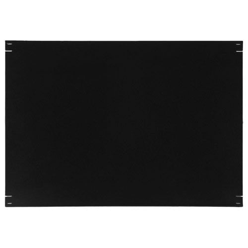8U Blank Panel 19" Equipment Rack - Black ER8B