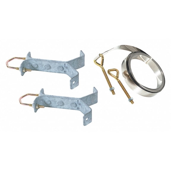 Video Mount Products Chimney Mount,1.75"Dx1.75"Hx5.75"W
