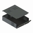 thumbnail image 1 of Video Mount Products DVR Lockbox,Storage,Black DVR-LB3, 1 of 1