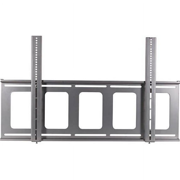Video Mount Products VMP-FP-LFB 42 to 63 in. Large Flat Panel Flush Mount, Black - 180 lbs Capacity