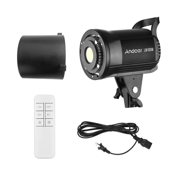 Video Photography LED Light 5500K 100W Dimmable Portable LED Video Light For Studio