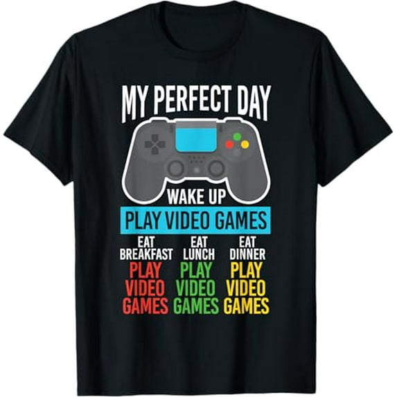 Video Player My Perfect Tag Play Video Games T-Shirt