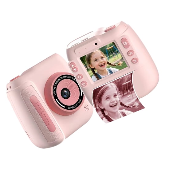 Video Recording Kids Camera Double Lens Design 64GB Built In Memory Auto Focusing Timer Function