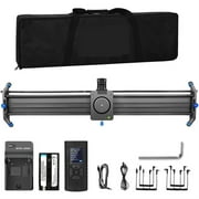 Video Studio Motorized Camera Slider Rail Aluminum Alloy 80cm Camera Slider Loop Cycle Time-Lapse Shooting for DSLR ,Easy to Operate