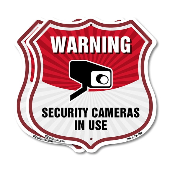 Camera Warning Signs